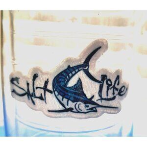 Tervis Salt Life Water Bottle Ivory Lid Flip Top 24 oz. Capacity